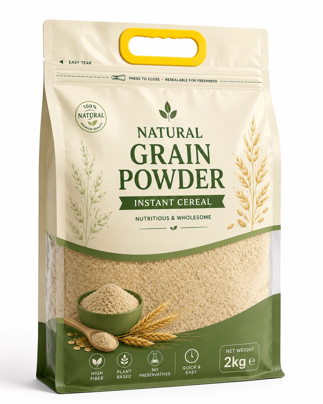 Rice packaging application