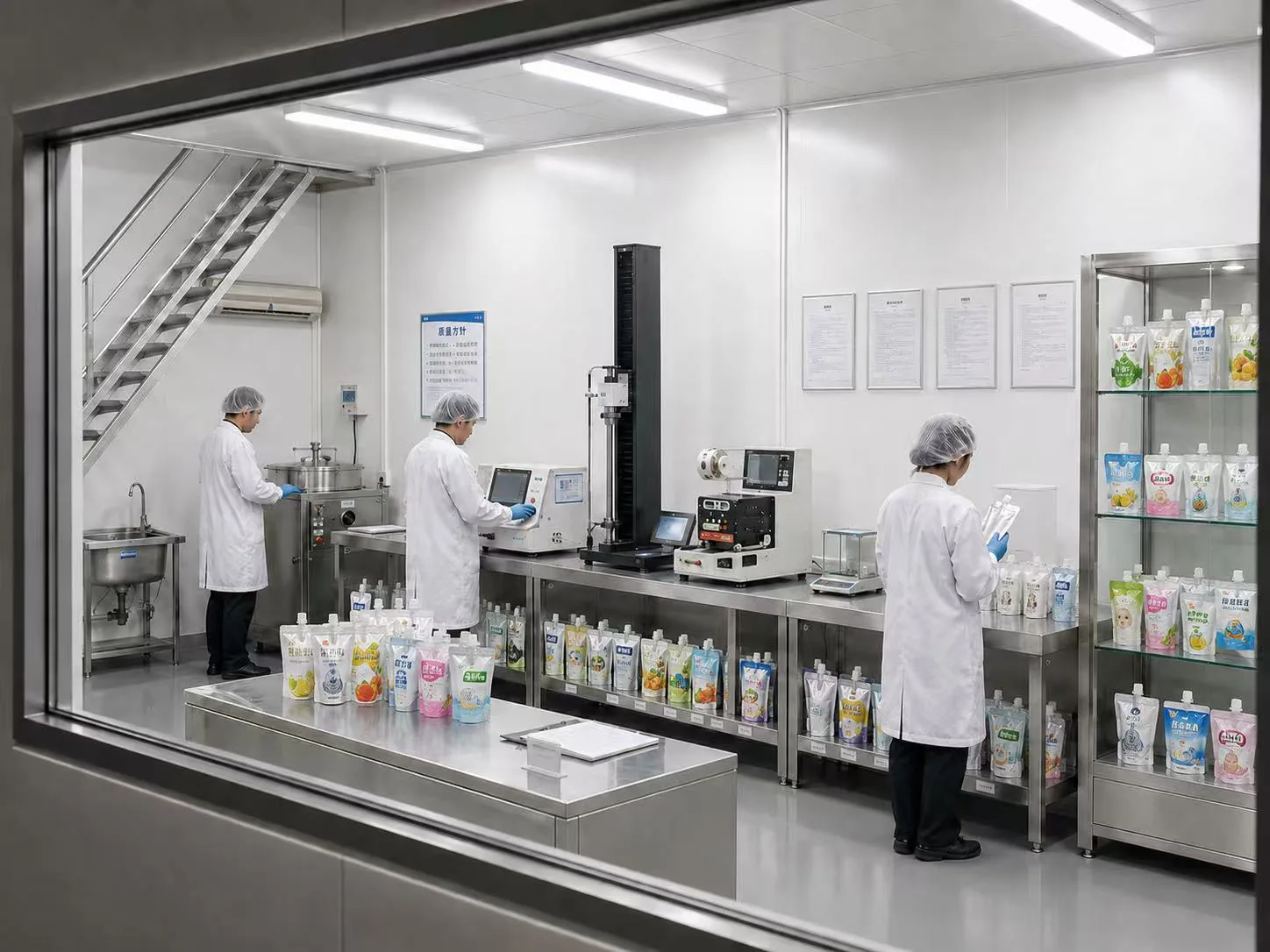Flexible packaging quality control lab testing hero image